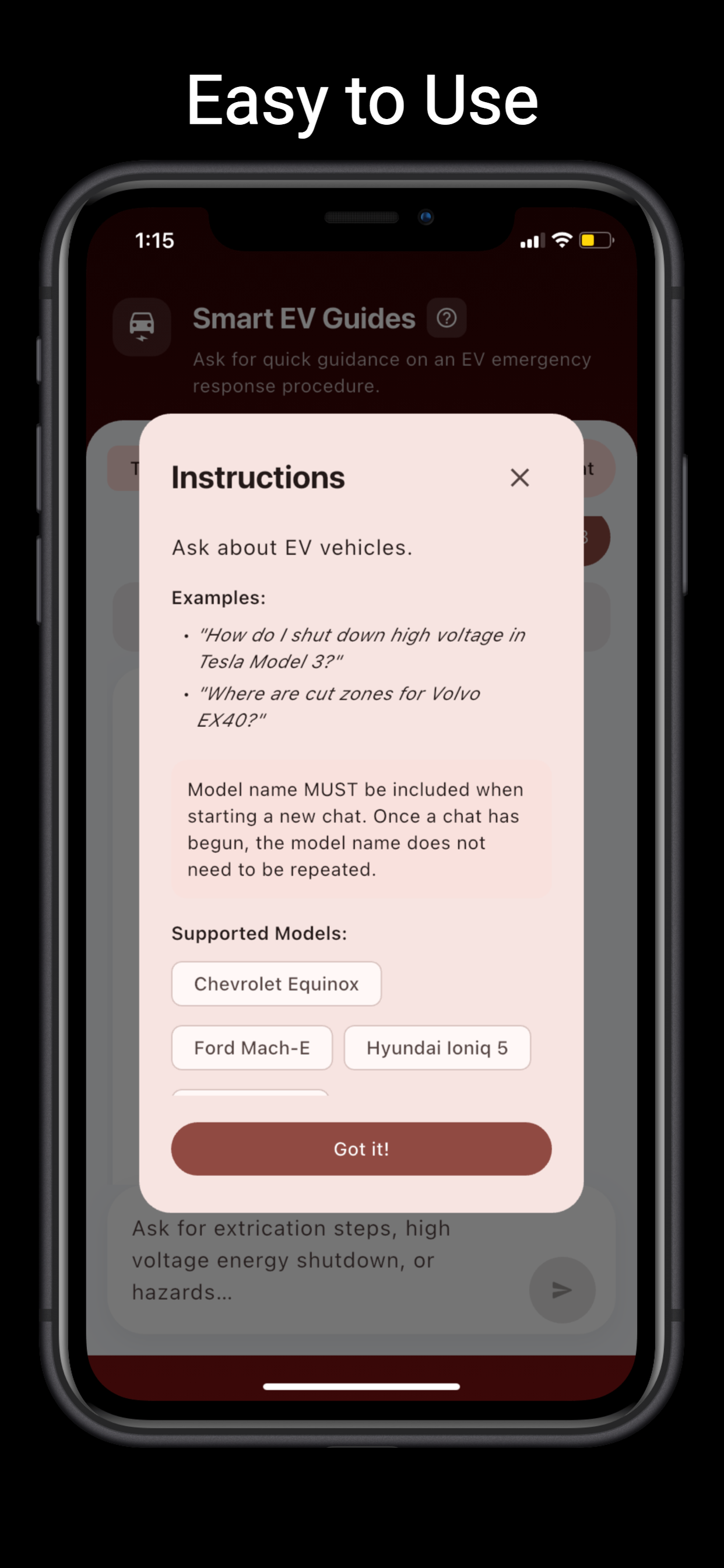 Smart EV Guides EV safety checklist